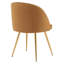 Chaise d'appoint rembourrée en velours Cohen-1312162174
