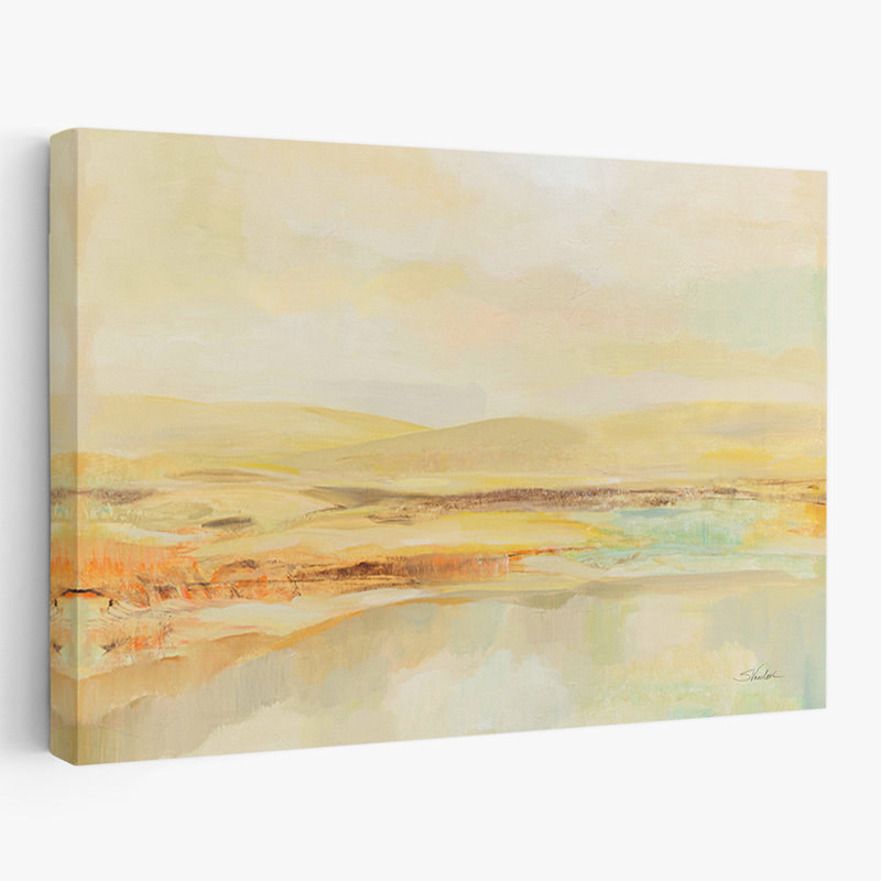 Abstract Bright Clouds - Sunshine, 16" H x 24" W