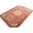 Rug & Kilim’S Distressed Custom Rug In Red, Beige Medallion Pattern-122824638