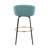 Upholstered Counter Stool with Metal Frame-87415325