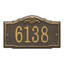 Gatewood Personalized Standard 1-Line Wall Address Plaque-809272614-809272618