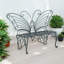 Butterfly Metal Garden Bench-208780049