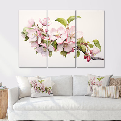 Ensemble de salon mural Apple Blossom