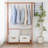 Set of 2 Storage Fabric Boxes with Lids-1153938117