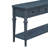 Classic Retro Style Console Table With Three Top Drawers And Open Style Bottom Shelf,entryway table,sofa table,entry table-2123646006