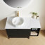 Armoire de rangement autoportante et murale pour salle de bain 42 po Arved Turio