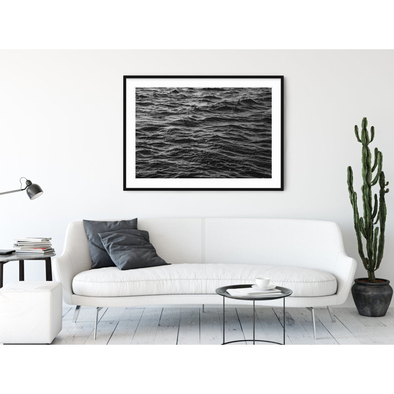 Mesmerizing Waves, Black Framed, 33" H x 47" W