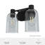 Luminaire mural pour salle de bain 2 lumières Hunter Lochemeade-66692185-66692184