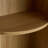 47.2-Inch Round Dining Table With Double-Layer Storage And Roman Column Legs For Elegant Functionality.
