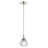 1 - Light Polished Nickel Pendant