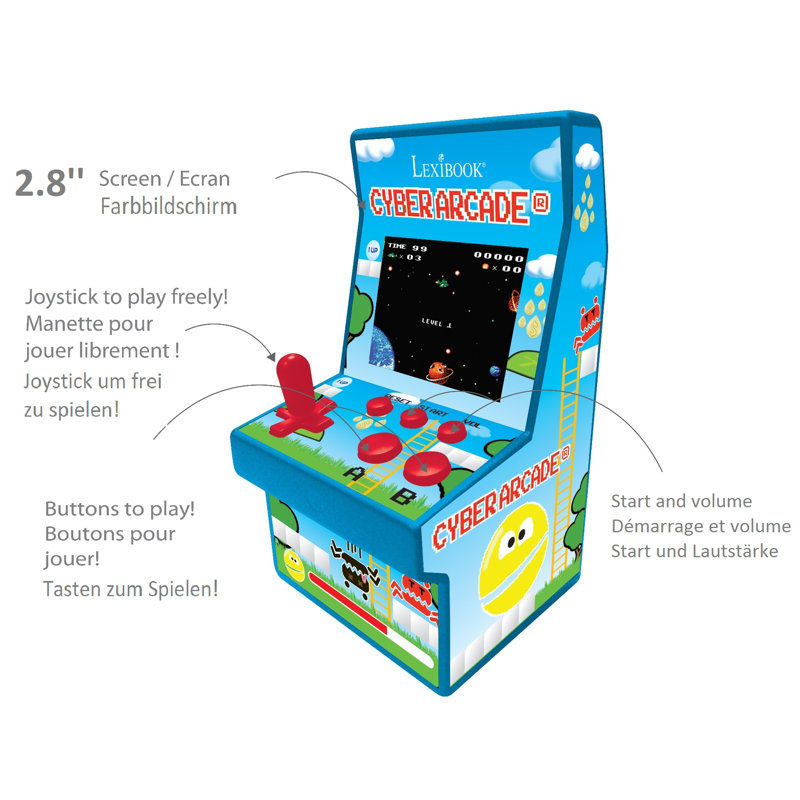 Jeu portatif pour arcade cyber