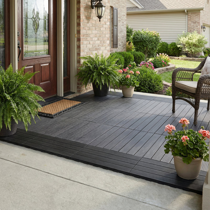 Carrelage de terrasse en bois CortKesi