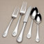 French Perles 65 - Piece Stainless Steel Flatware Set, Service for 12 