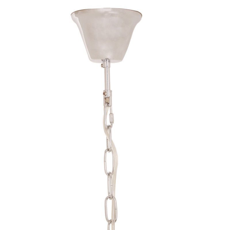 Krouse 6 - Light Silver Lantern Pendant