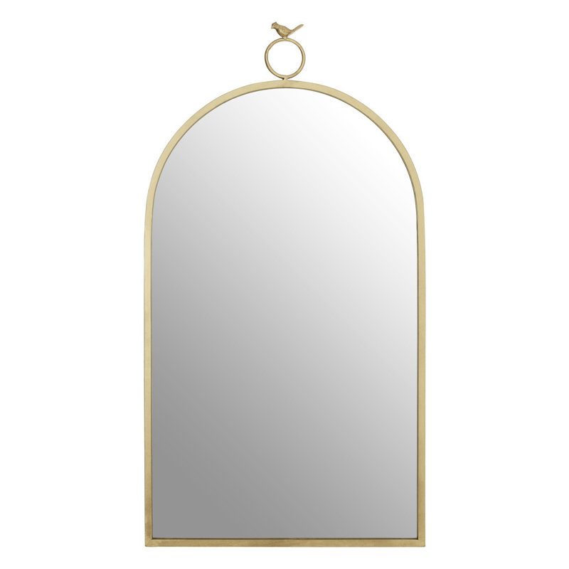 Minnich Metal Flat Wall Mirror