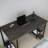 Academy Desk Metal Base Writing Desk-813478186