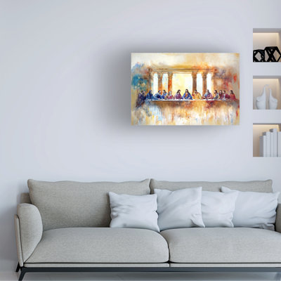 Bolog Ivan Guaderrama The Last Supper Whispers Of Eternity Canvas Art