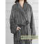 Peignoir mi-mollet en molleton avec poches-29629604-29629626