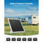 Chargeur de batterie solaire solaire 20W 12V avec contrôleur MPPT intégré