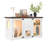 Large Cat Litter Box Enclosure with LED Light