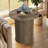Aurel Modern 21.7" Fluted Pedestal Round End Table-373699198