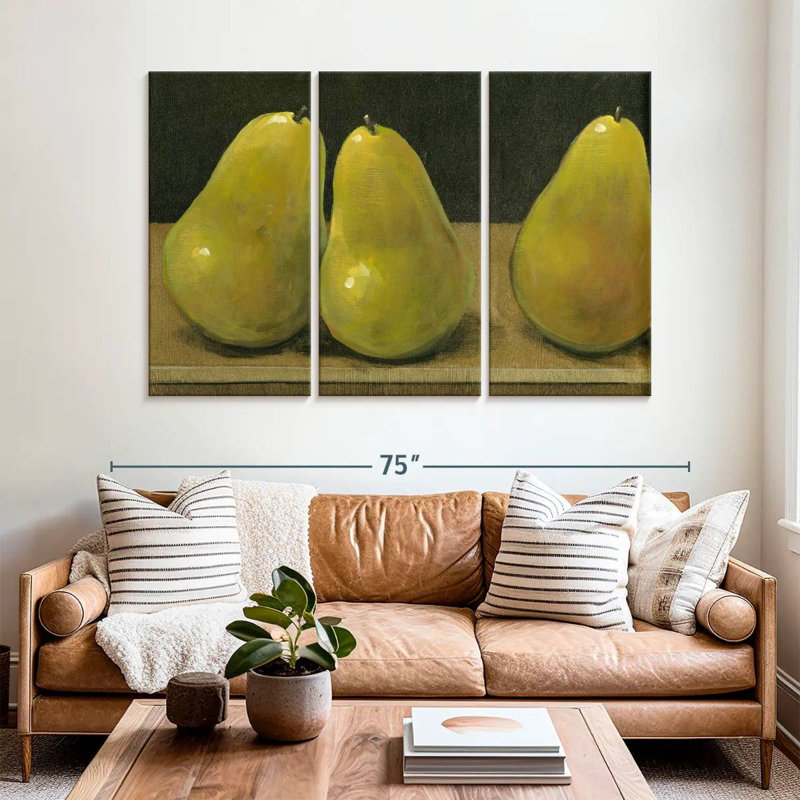 Yarlin Pear Study, 42" H x 65" W