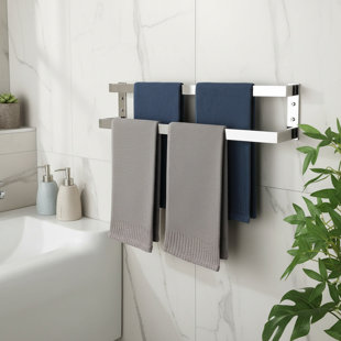 24" Double Towel Bar-Premium SUS304 Bathroom Rack