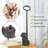 Ecorative Cute Animal Statue Stainless Steel Wedge Floor Stop