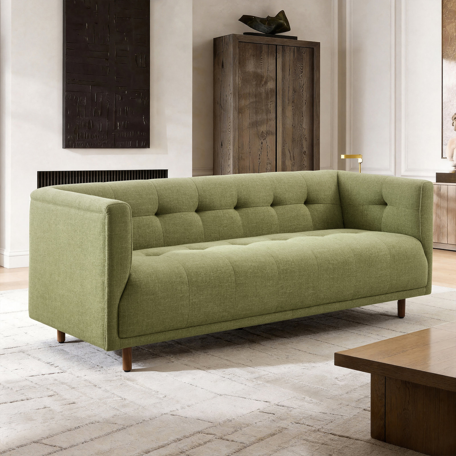82" Sofa, Green