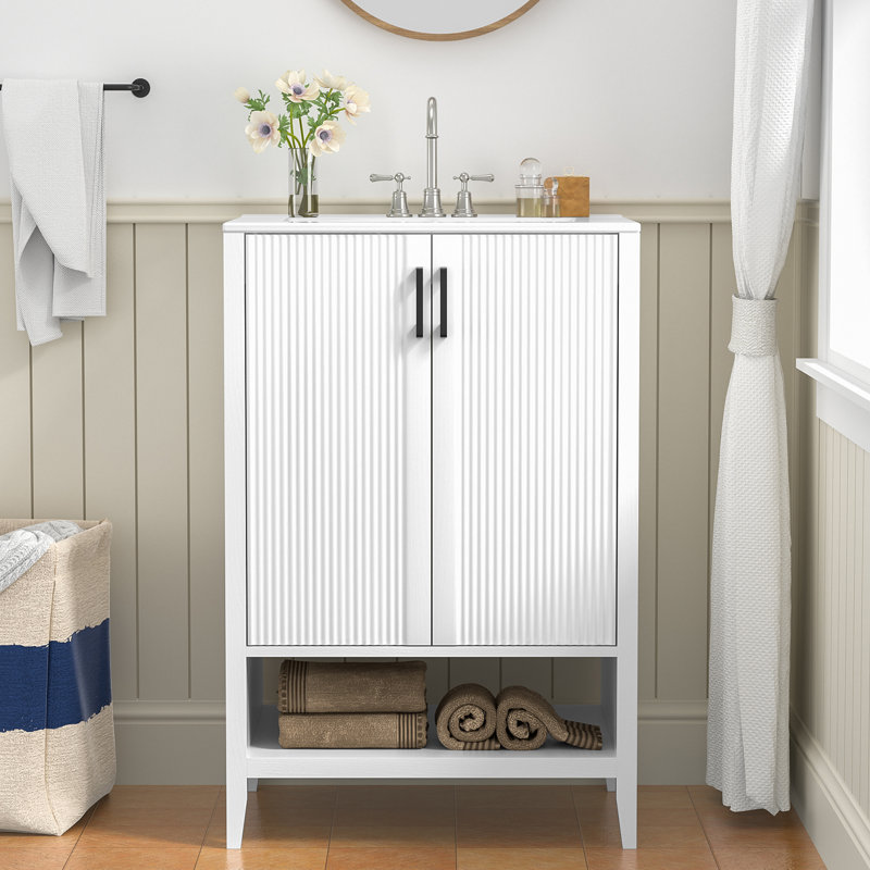24" Single Bathroom Vanity Set