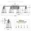 Éclairage de salle de bain à intensité variable pour salle de bain (disponible en quatre tailles)-1093202583-1093202589-1092942252