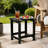 Aliah Outdoor Side Table Adirondack Tables Weather Resistant Patio Table Plastic Outdoor End Tables-2067377993