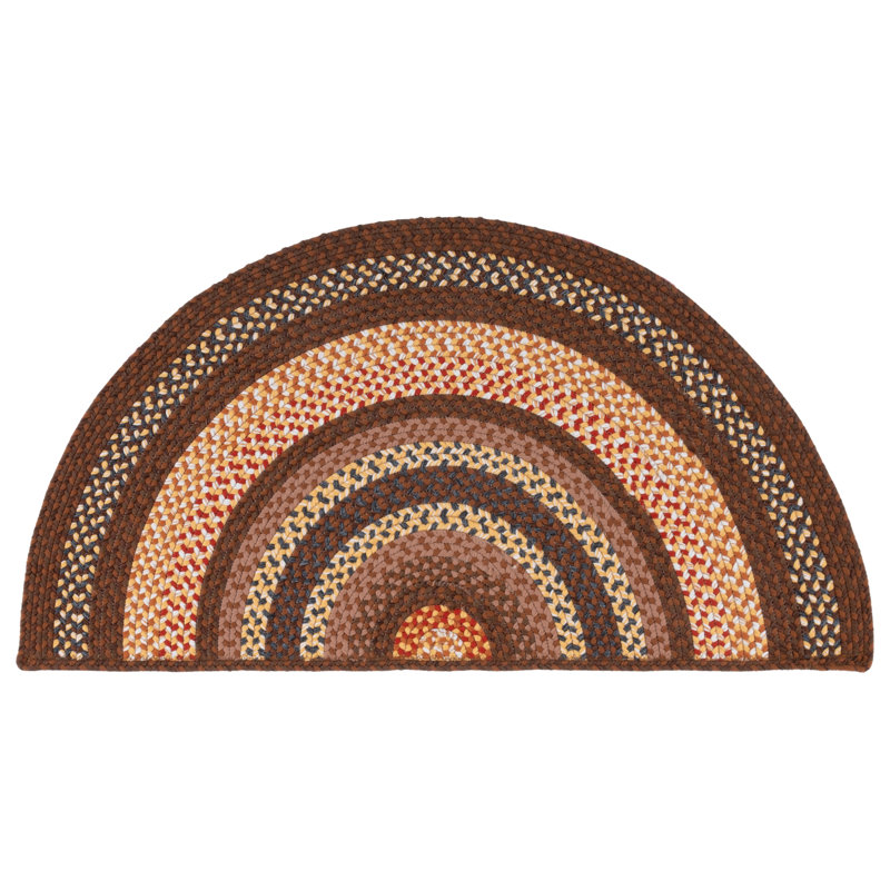 Tapis intérieur / extérieur Ceaira Performance, Demi-cercle 2 pi x 4 pi
