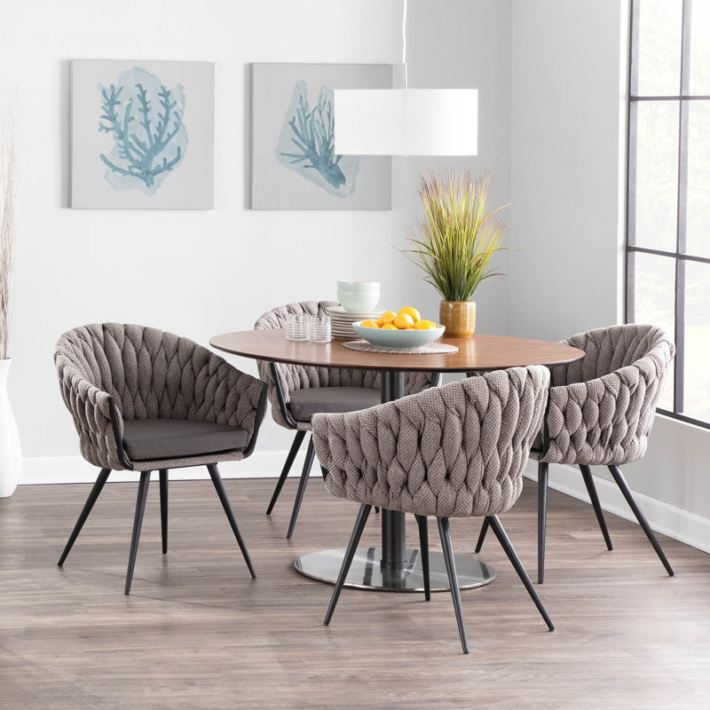 Akiyah 19'' H Upholstered Armchair, Gray