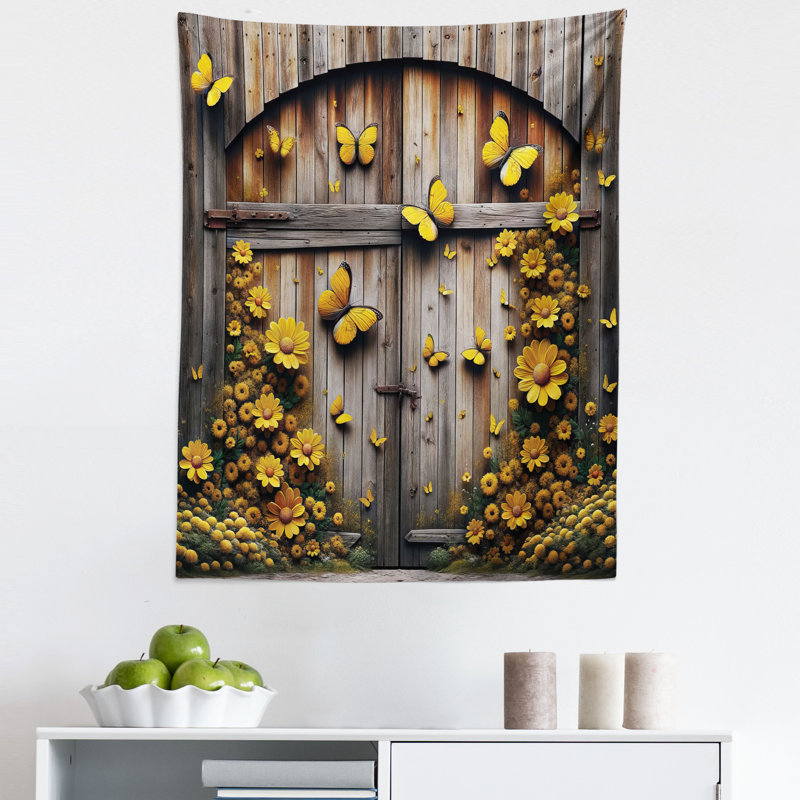 Tapisserie en microfibre, H 28 po x l 23 po