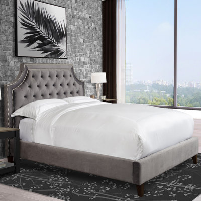 Seline Tufted Upholstered Standard Bed