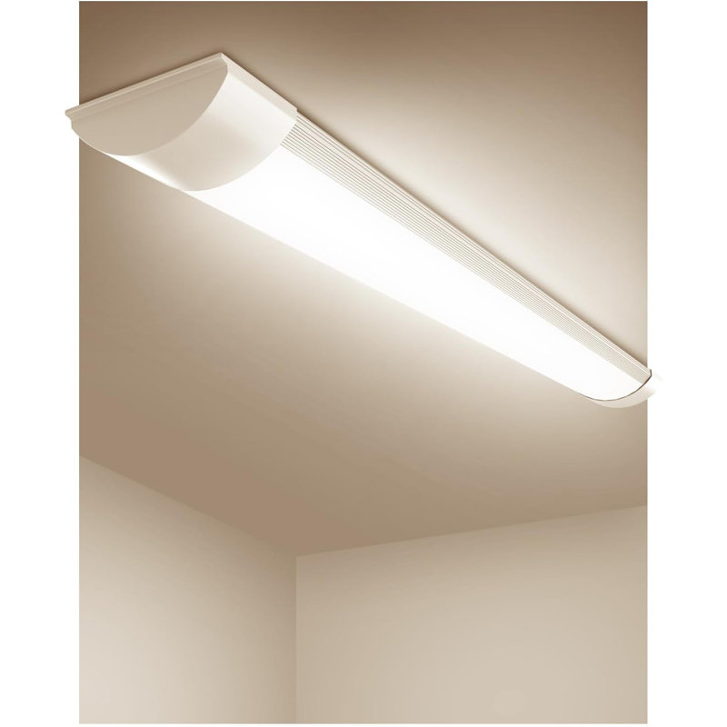 Dainis Plastic LED Flush Mount, Neutral White