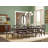 Charleston Rectangle Leg Dining Table w-2-22in Leaves