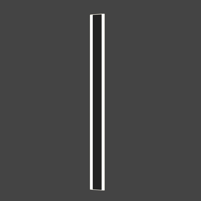 Ener-J Outdoor Acrylic Wall Light 120cm 24W Warm White IP65 Black