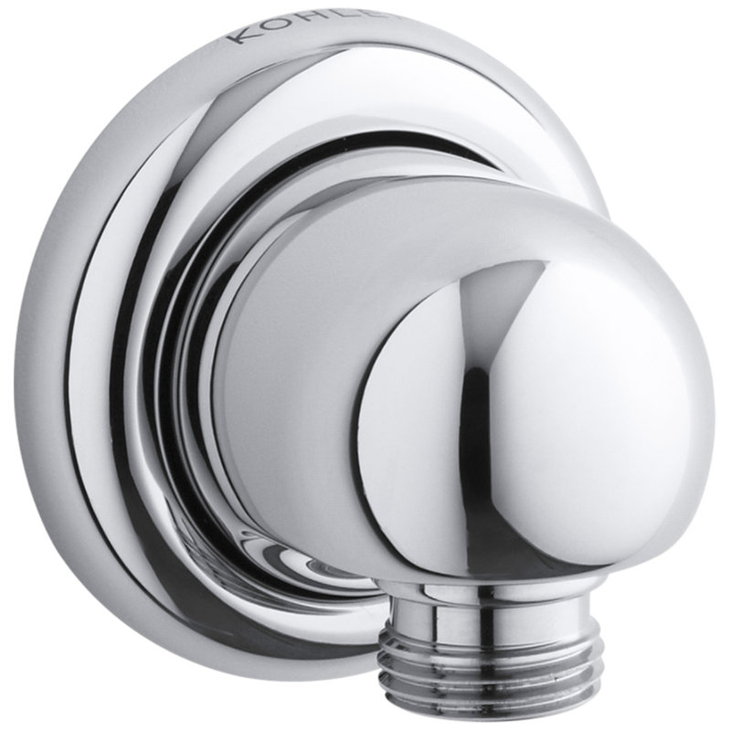 Mastershower Wall Supply Elbow, Polished Chrome