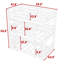 Triple lit superposé simple au-dessus de simple au-dessus d'un lit simple avec conception détachable et caractéristiques de sécurité intégrées-1502986028