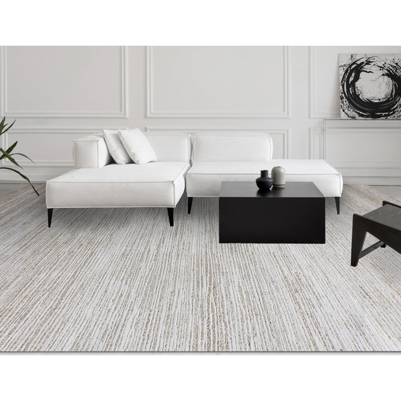 Hand Knotted Silk Area Rug, Rectangle 12' x 15'