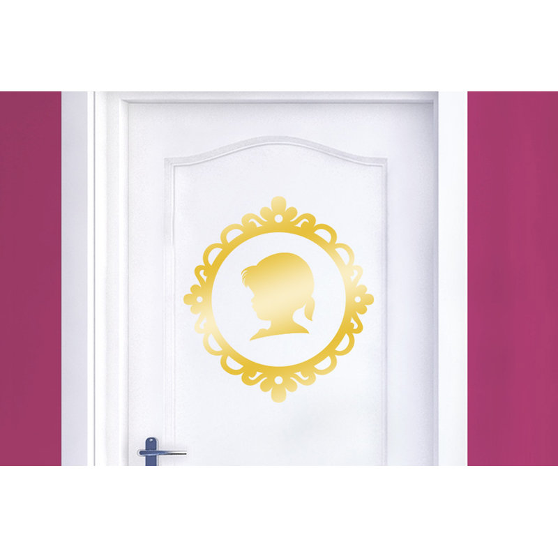Wall Decal, Shiny Gold