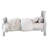 Dubin Low Profile Sleigh Standard Bed,bed frame,platform bed Clearance between Floor & Rail: 10"-28217379-28217378