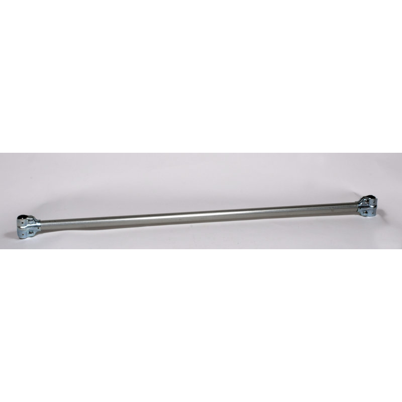 Metal Closet Rod, 1" H x 48" W x 3" D