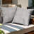 Outdoor Patio Water-Resistant Throw Pillows Set of 2, Meander Pattern-1367176710