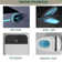 Modern Smart Toilet with Bidet, Auto Open/Close, Foot Sensor, LED Display, Warm Water & Dryer