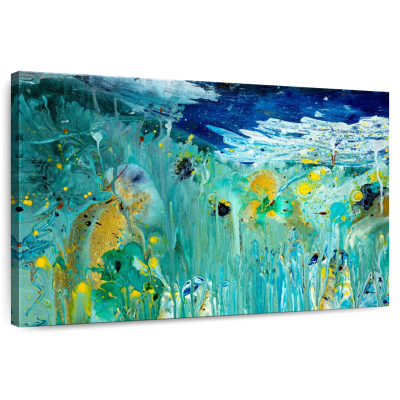 Avery Acrylic Underwater, 8" H x 12" W