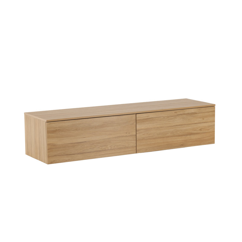 Poplar Standard Accent Cabinet, Oak