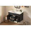 Meuble-lavabo mural 36 po avec lavabo et tiroirs en céramique, meuble-lavabo simple de style français avec charnières à fermeture douce-936978597